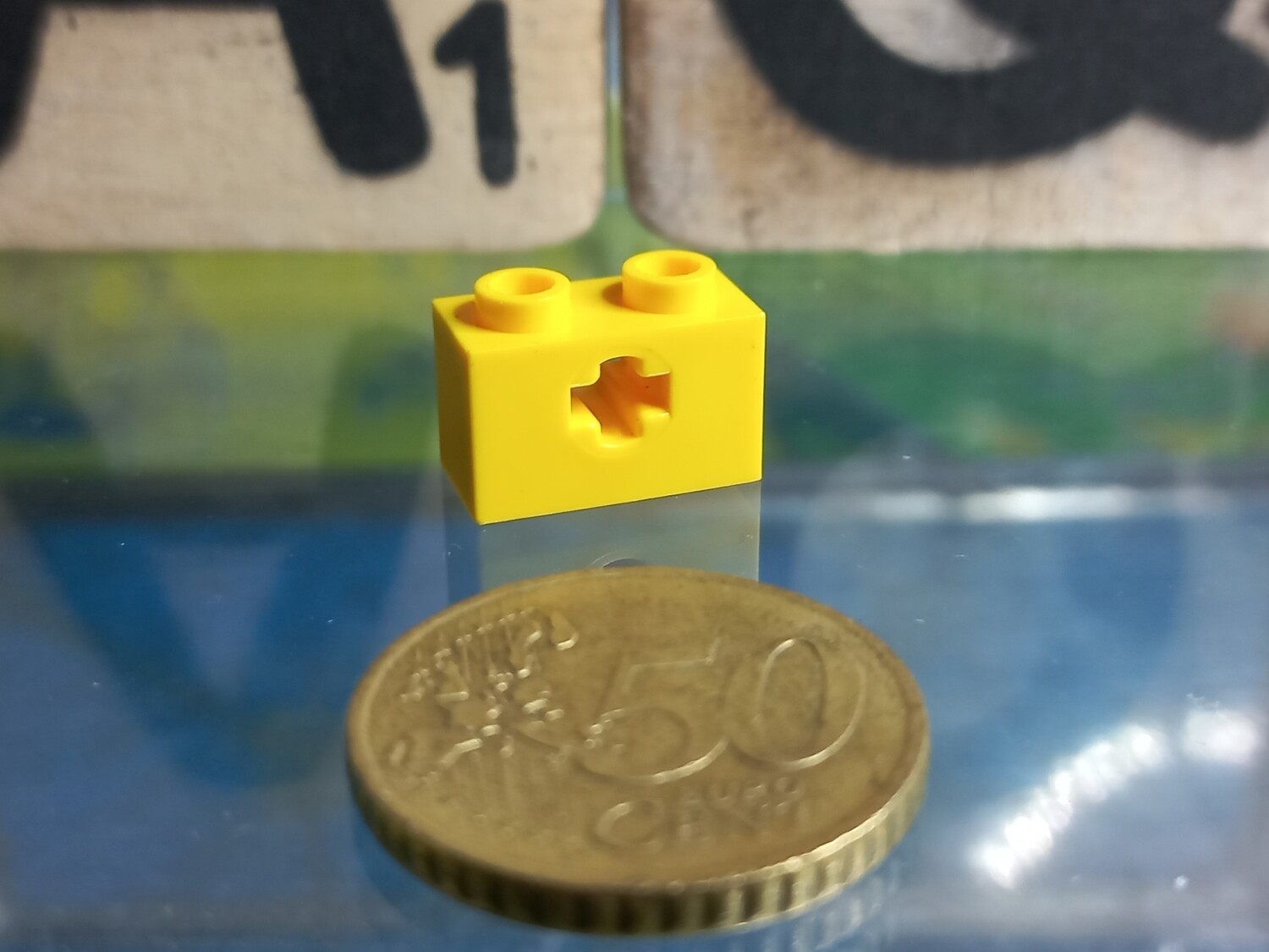 Lego parts are often compatible with K'nex