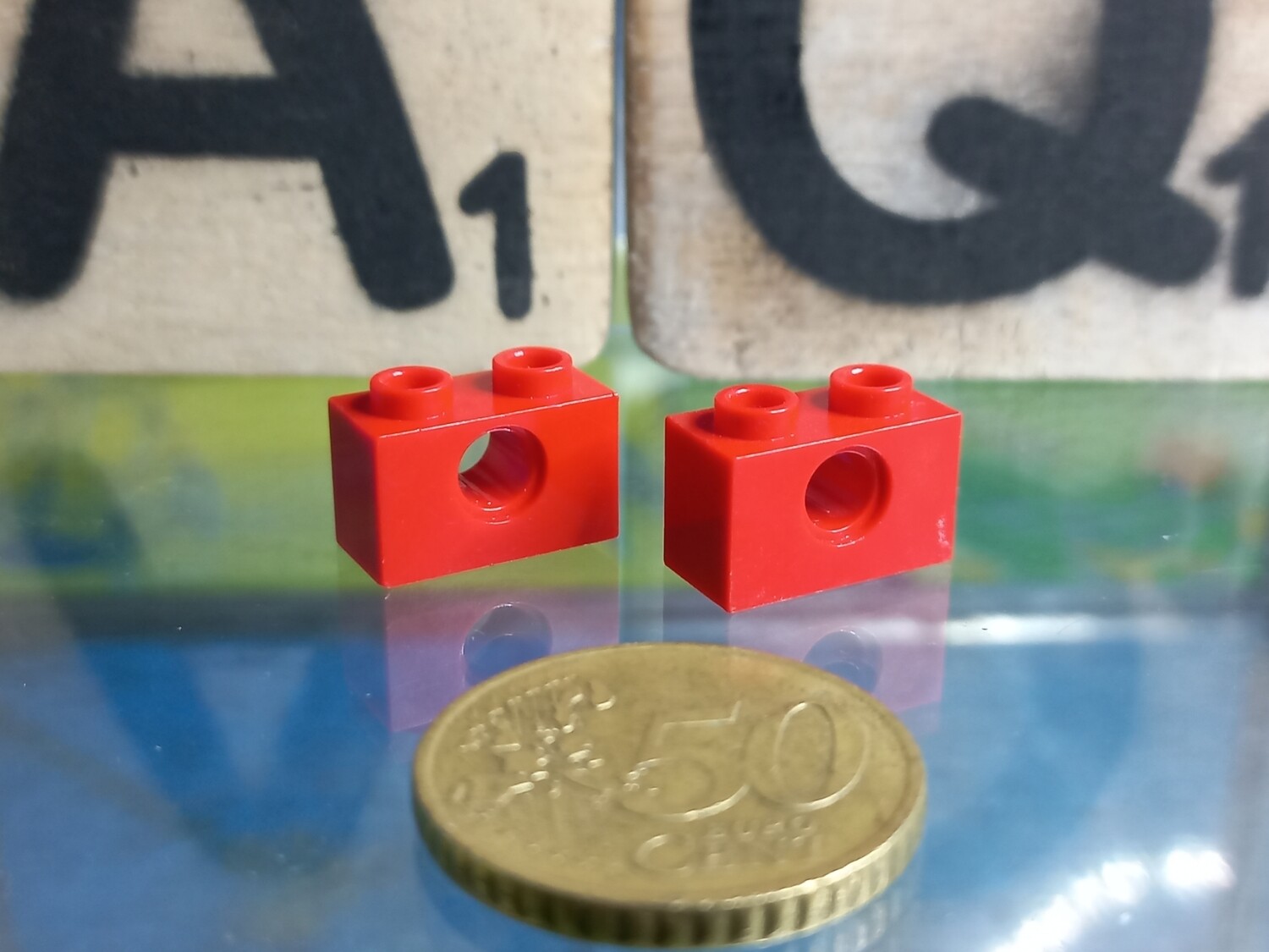 Lego parts are often compatible with K'nex