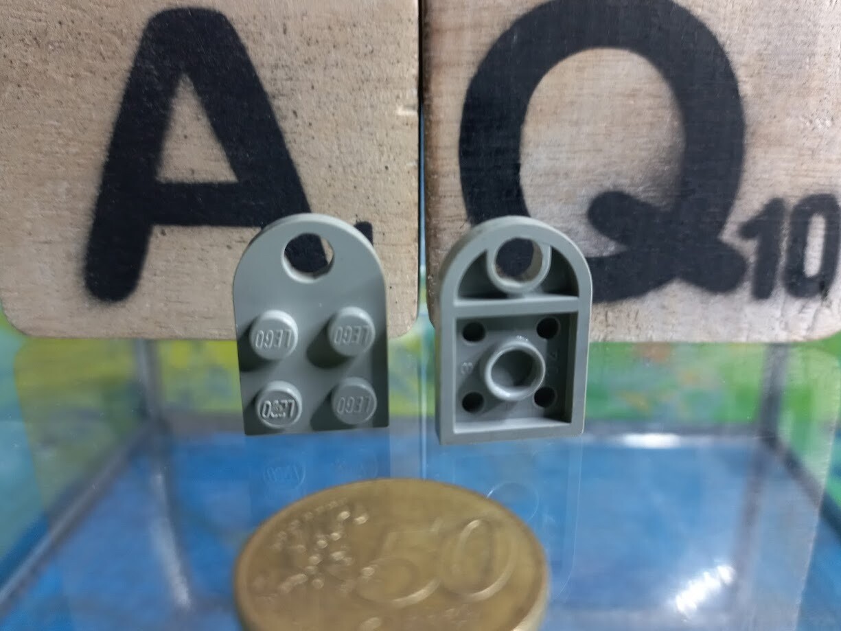 Lego parts are often compatible with K'nex