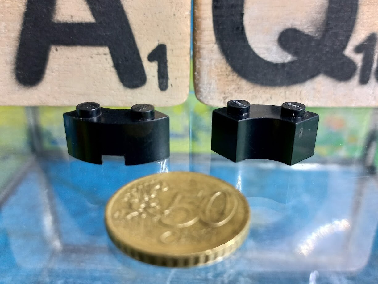 Lego parts are often compatible with K'nex
