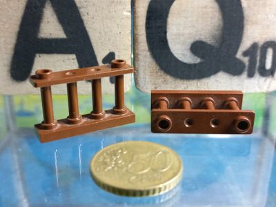 Lego parts are often compatible with K'nex