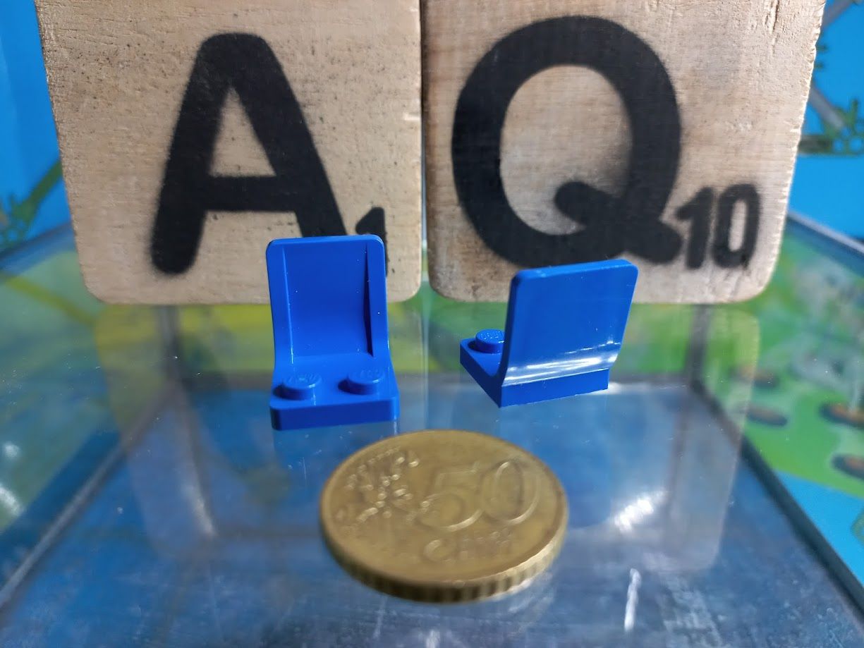 Lego parts are often compatible with K'nex