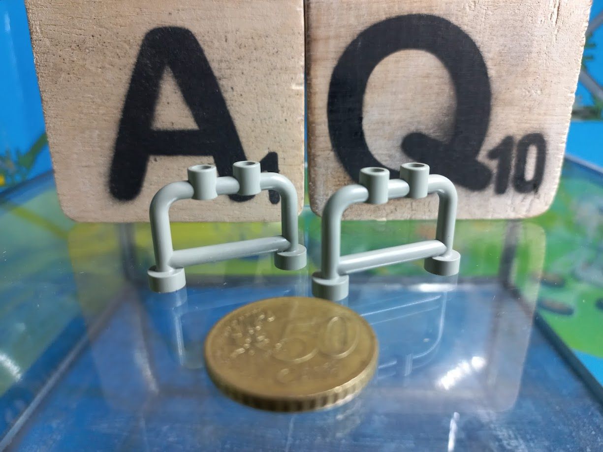 Lego parts are often compatible with K'nex