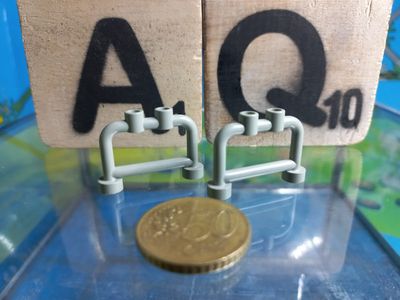 Lego parts are often compatible with K'nex