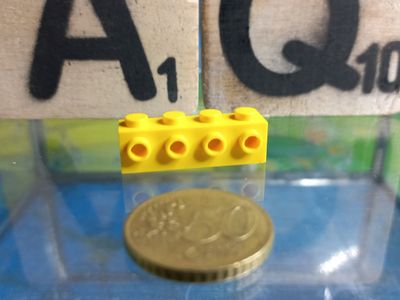Lego parts are often compatible with K'nex