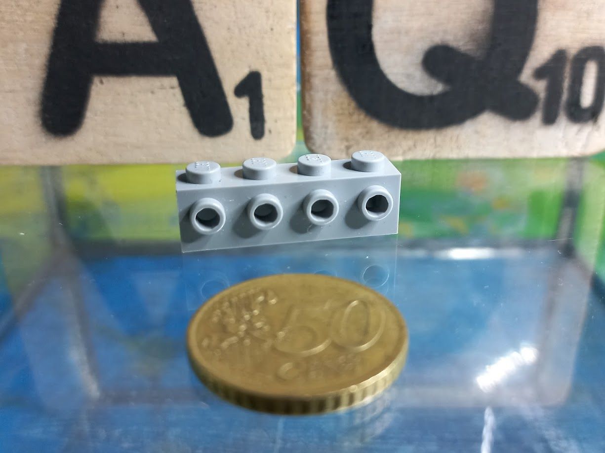 Lego parts are often compatible with K'nex