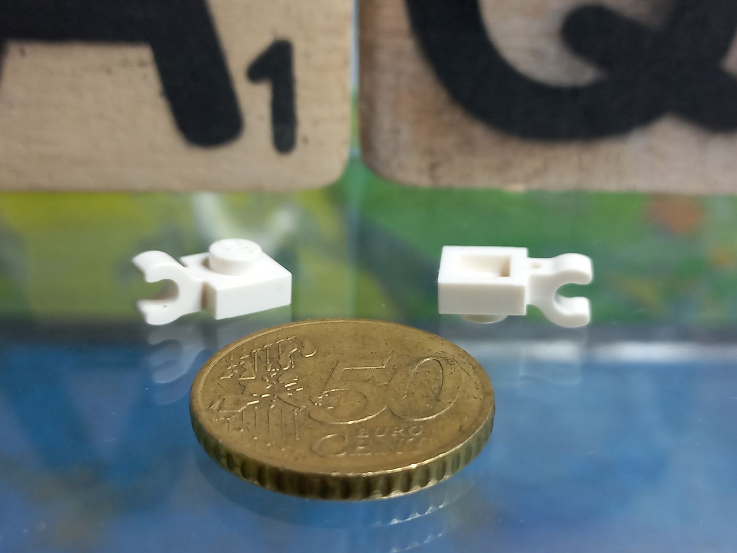 Lego parts are often compatible with K'nex