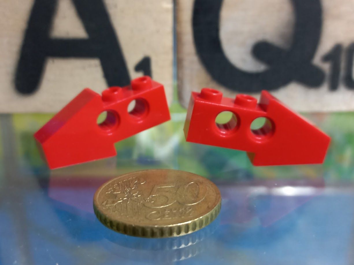 Lego parts are often compatible with K'nex