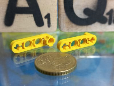 Lego parts are often compatible with K'nex