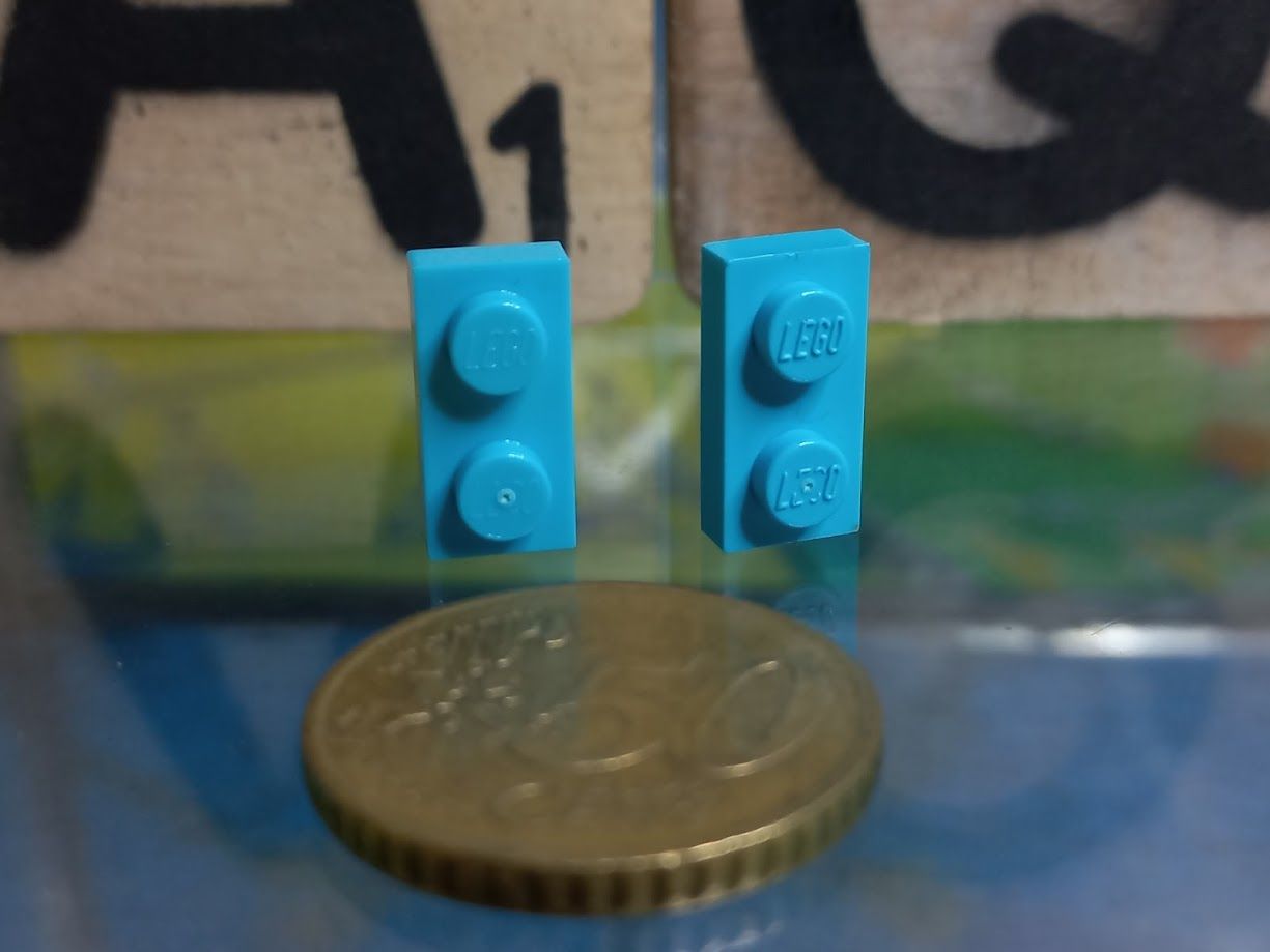 Lego parts are often compatible with K'nex