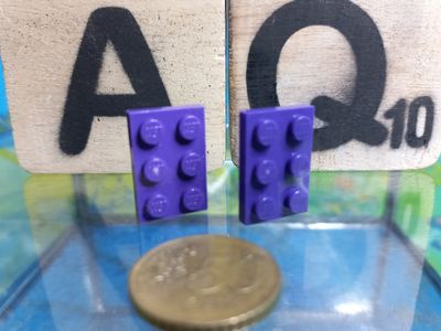 Lego parts are often compatible with K'nex