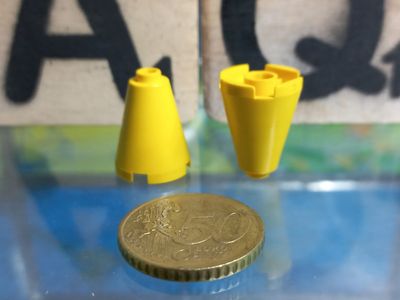 Lego parts are often compatible with K'nex