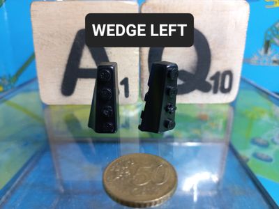 K'nex (Gebruikt) | 841206 | Zwart | Links | Brick wedge Left Black