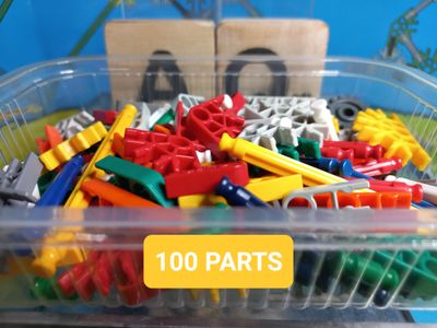 K'nex (Gebruikt) | Startpakket 100 | Classic mix van 100 onderdelen | Leuk om cadeau te geven