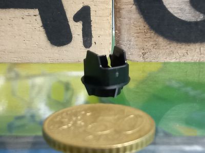 K'nex (Gebruikt) | 91660 | Classic | Slotje | Zwart | Rod lock Black | Bloque-tige