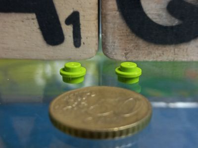 Lego parts are often compatible with K'nex