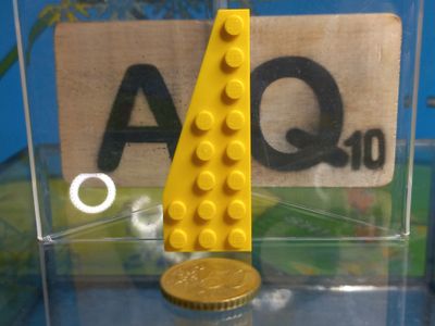 Lego parts are often compatible with K'nex