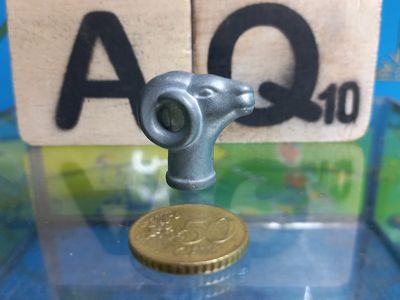 Speelgoed (Gebruikt) | Playmobil | Stormram (metaal) | Ram's head for front of battering ram