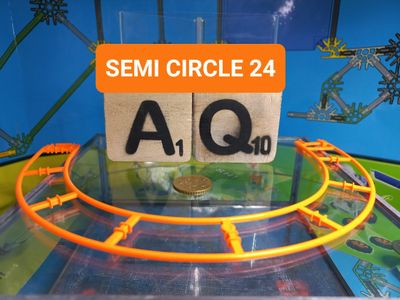 K'nex (Micro) Halve cirkel - Semi Circle