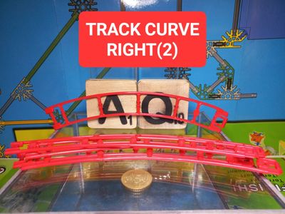 K'nex (Micro) Bocht naar rechts (R2) Track Curved Right
