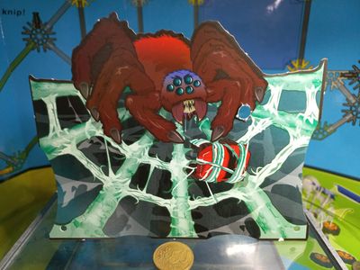 K'nex (Gebruikt) | Graphic | Kartonnen afbeeldingen | 51056 Thrill Rides Cobweb curse (Set)