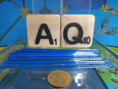 K'nex (Gebruikt) | Micro | 138 mm | Blauw | 509552 | Rod 138mm Blue | Tige | Stange