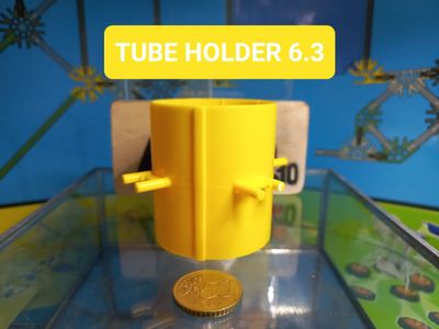 K'nex (Gebruikt) | 99023 | Buishouder | Geel | Ø 5.3 cm | K'NEX Tube holder 6.3cm Yellow