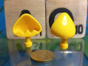 K'nex (Nieuw) | 71741 (7174.1) | Oor -Tand | Geel | Ear/tooth Yellow
