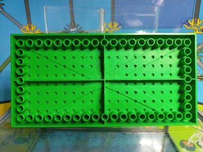 Lego parts are often compatible with K'nex