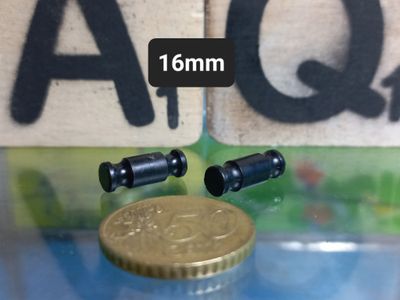Rod 16mm Black