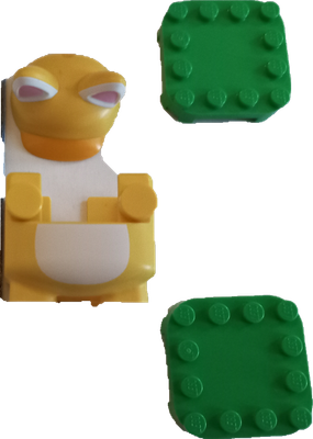 Lego parts are often compatible with K'nex