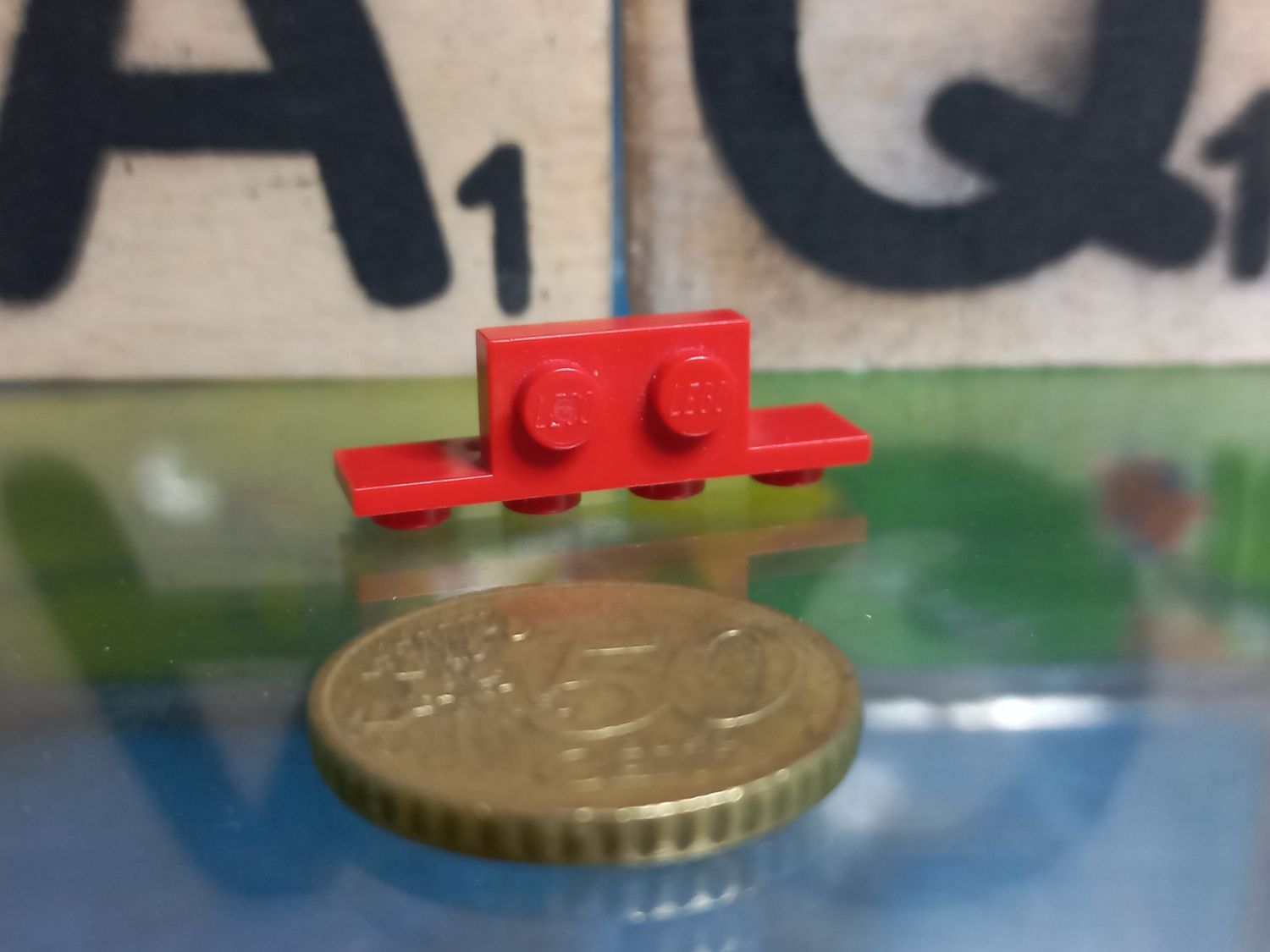 Lego parts are often compatible with K'nex