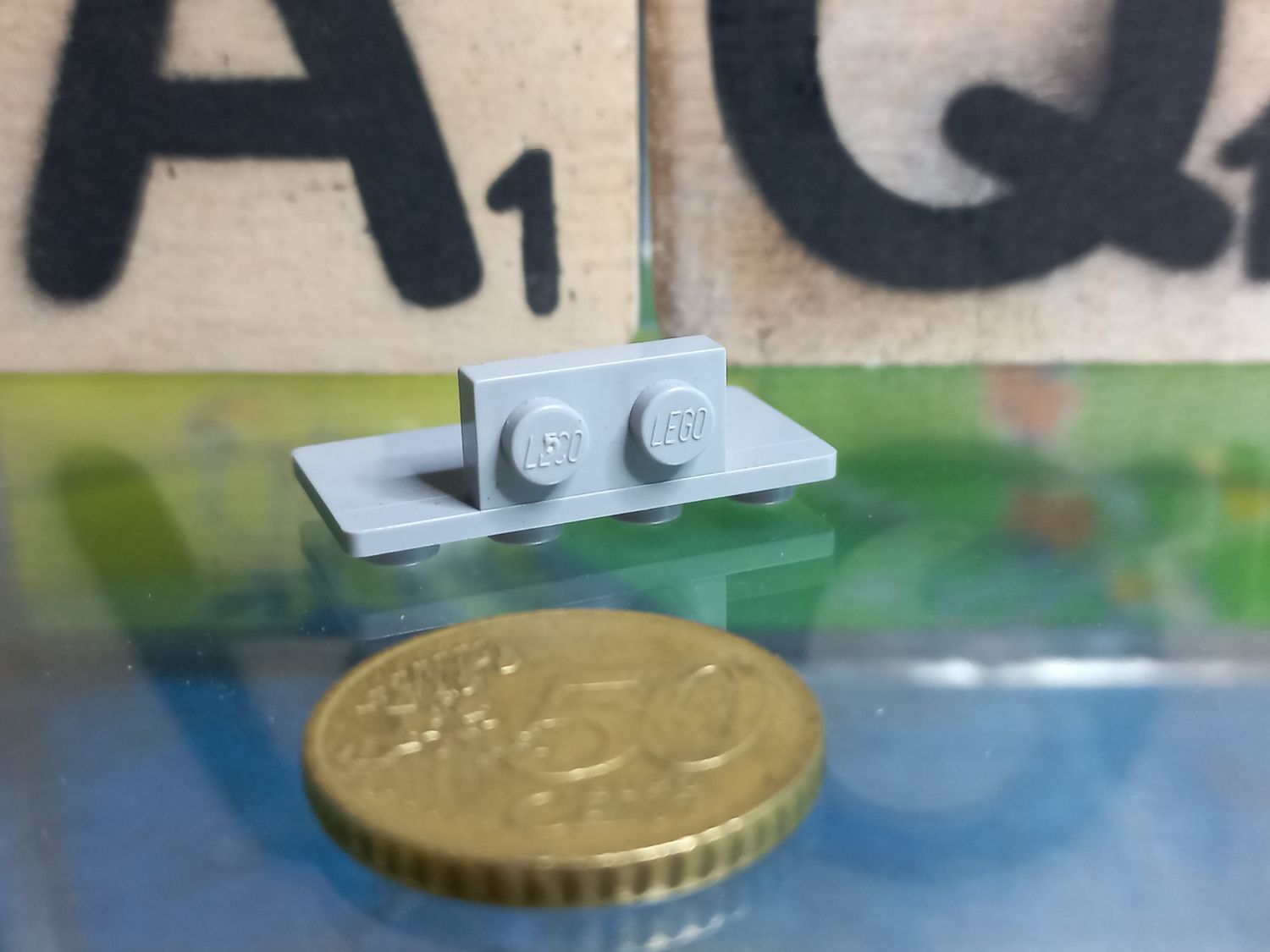 Lego parts are often compatible with K'nex