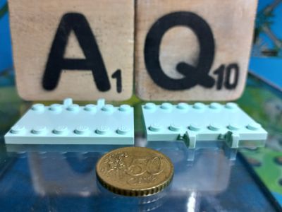 Lego parts are often compatible with K'nex