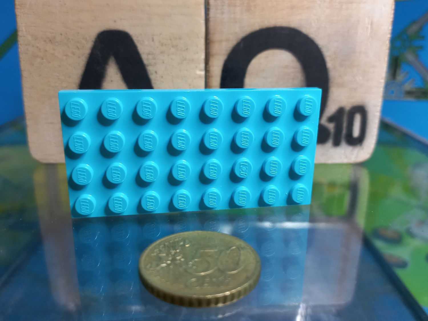 Lego parts are often compatible with K'nex