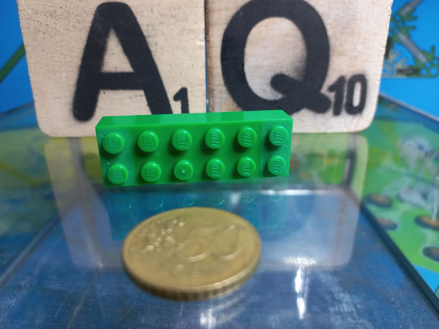 Lego parts are often compatible with K'nex