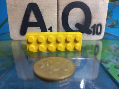Lego parts are often compatible with K'nex