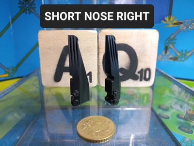 K'nex (Gebruikt) | 840600 | Zwart | Brick short nose right Black