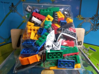 K'nex (Gebruikt) | Startpakket 100 | Bricks mix van 100 onderdelen | Leuk pakket om cadeau te geven