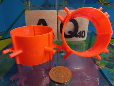 K'nex (Gebruikt)| Buishouder | Oranje | 3.8 cm |  99069 | Tube holder Orange