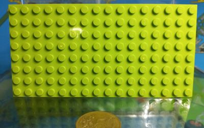 Lego parts are often compatible with K'nex