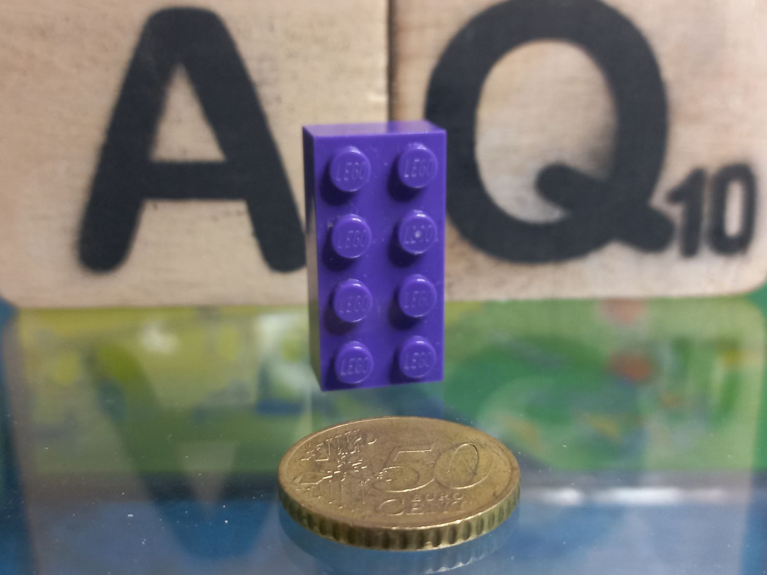Lego parts are often compatible with K'nex