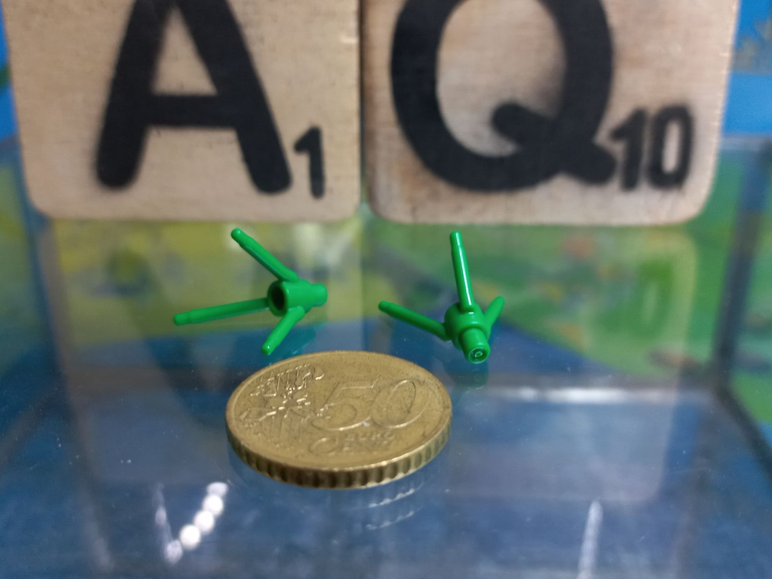 Lego parts are often compatible with K'nex