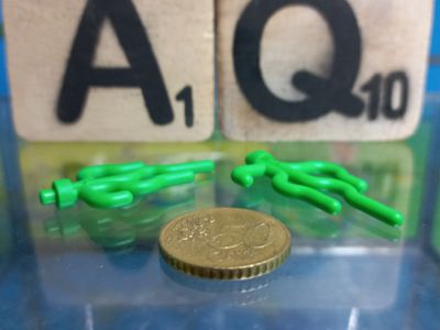 Lego parts are often compatible with K'nex