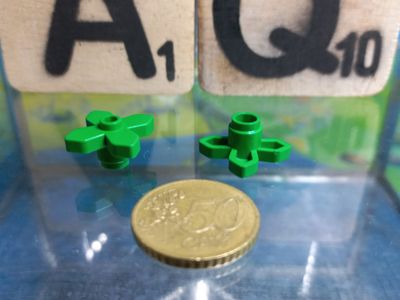 Lego parts are often compatible with K'nex