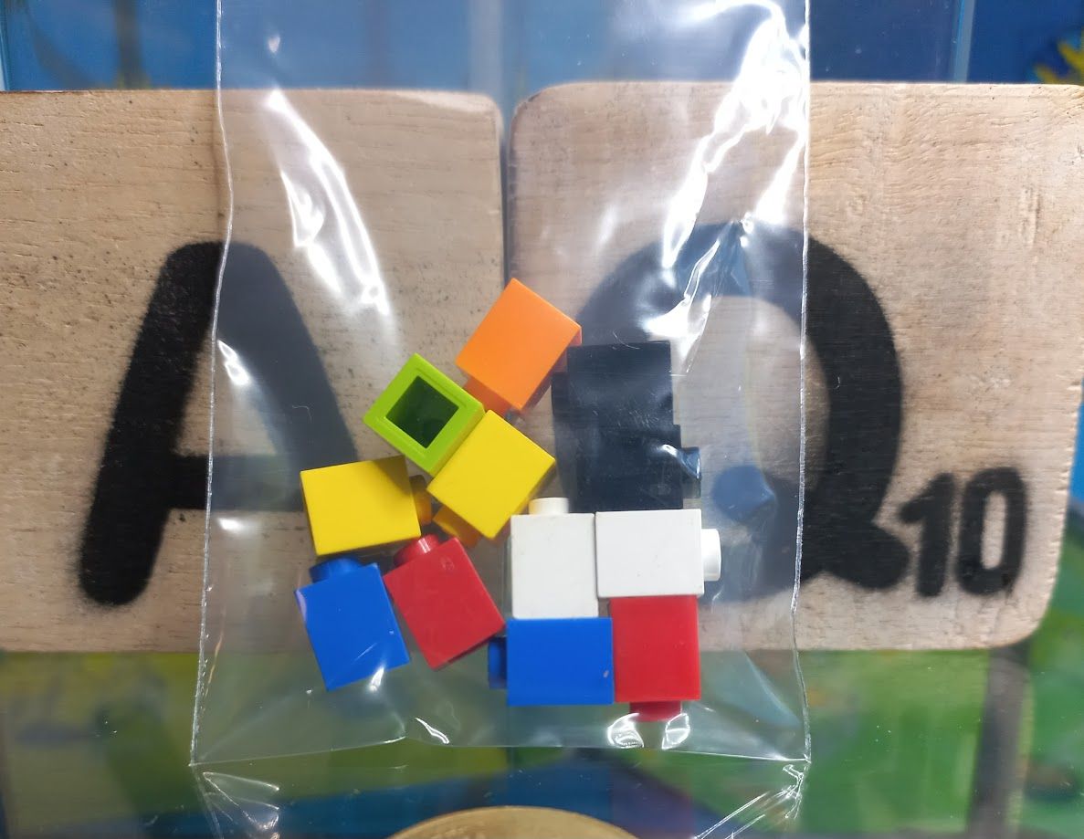 Lego parts are often compatible with K'nex