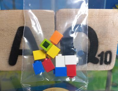 Lego parts are often compatible with K'nex