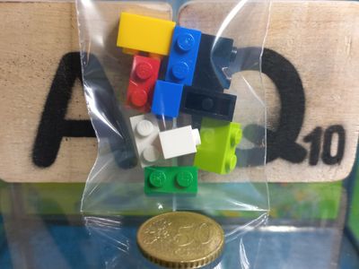 Lego parts are often compatible with K'nex