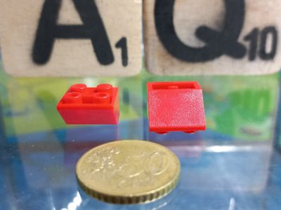 Lego parts are often compatible with K'nex