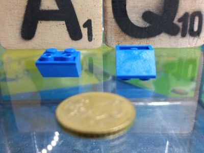 Lego parts are often compatible with K'nex